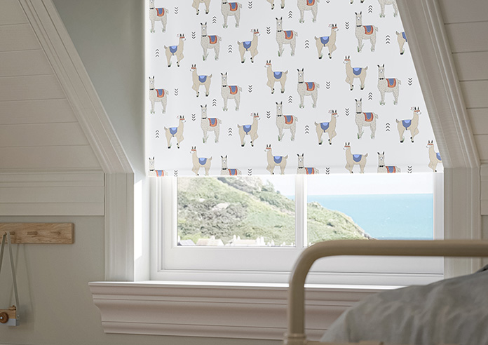 Dancing Llamas, Cuzco - Twist&Fit Roller Blind - Image 5